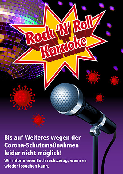 Karaoke Poster Corona 2021