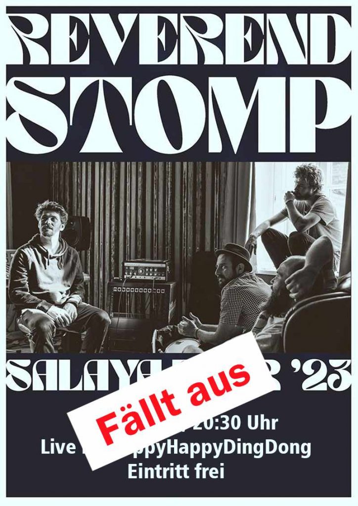 Reverend stomp poster ausfall
