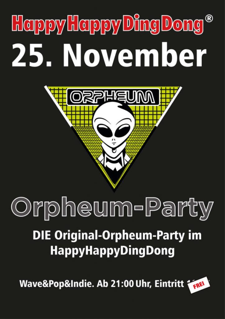 Poster Orpheum November 2023