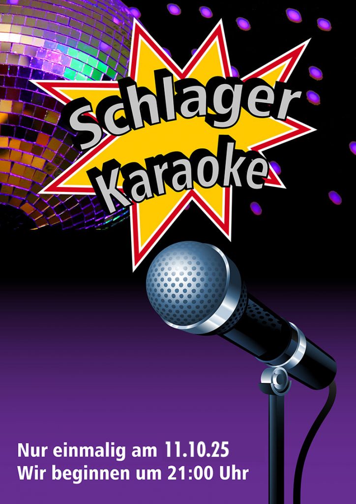Karaoke poster juli 2022