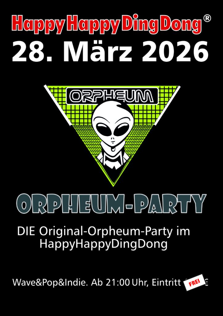 Poster Orpheum Oktober